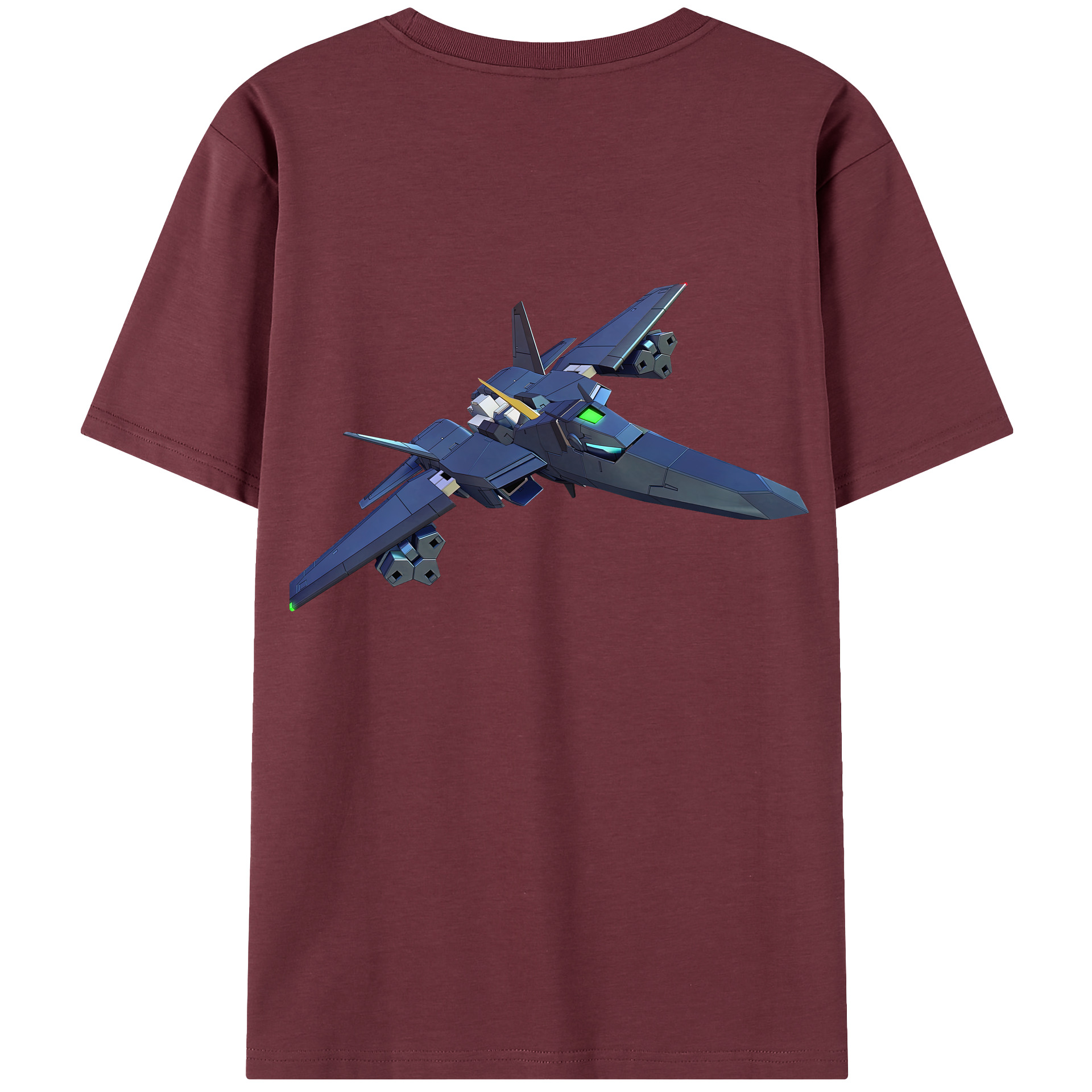 （画像用） 機動戦士ガンダム Mobile Suit Gundam 綿100％半袖Tシャツ（背面プリント）